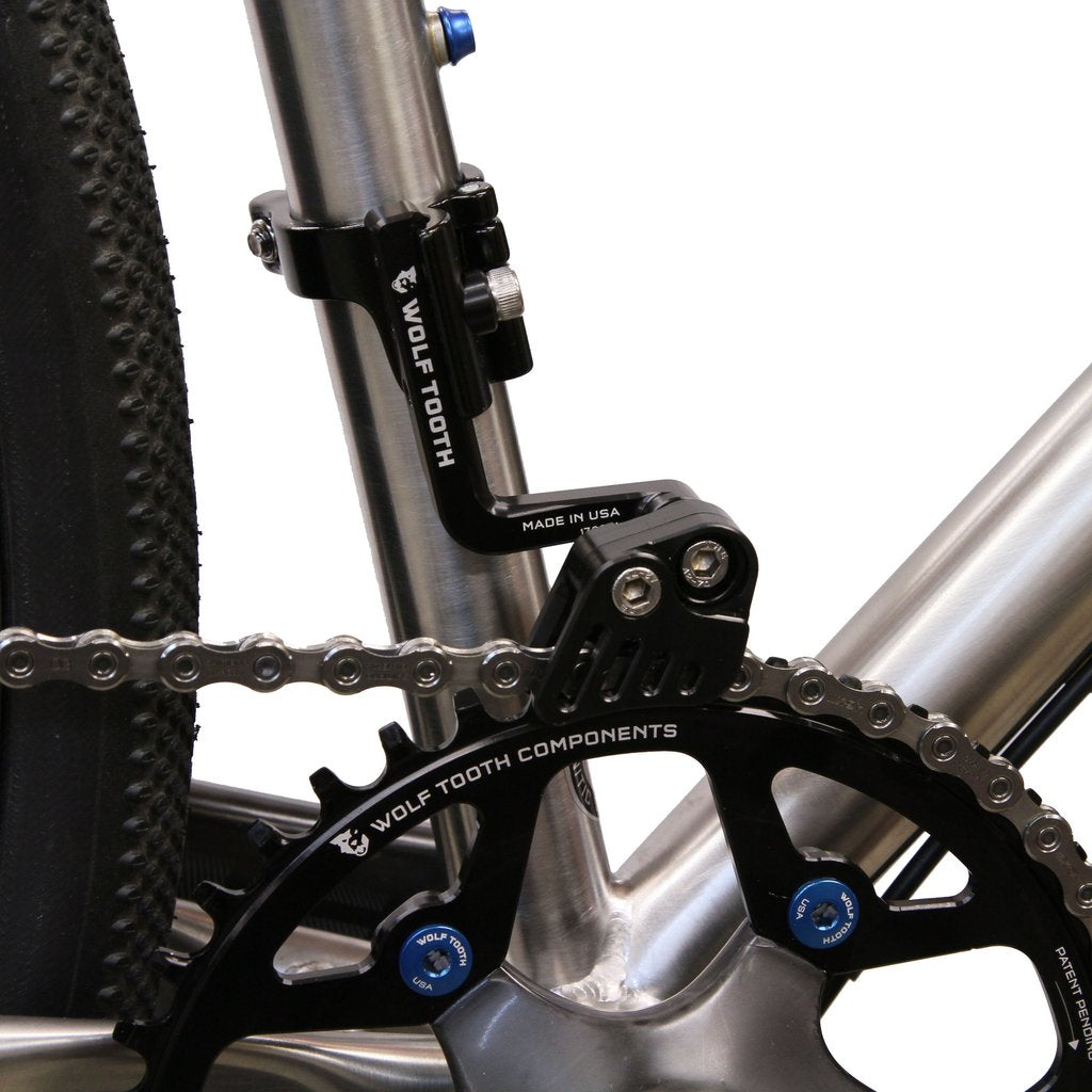 Wolf Tooth Components GnarWolf Chainguide, Braze-on mount - RideCX cyclocross store