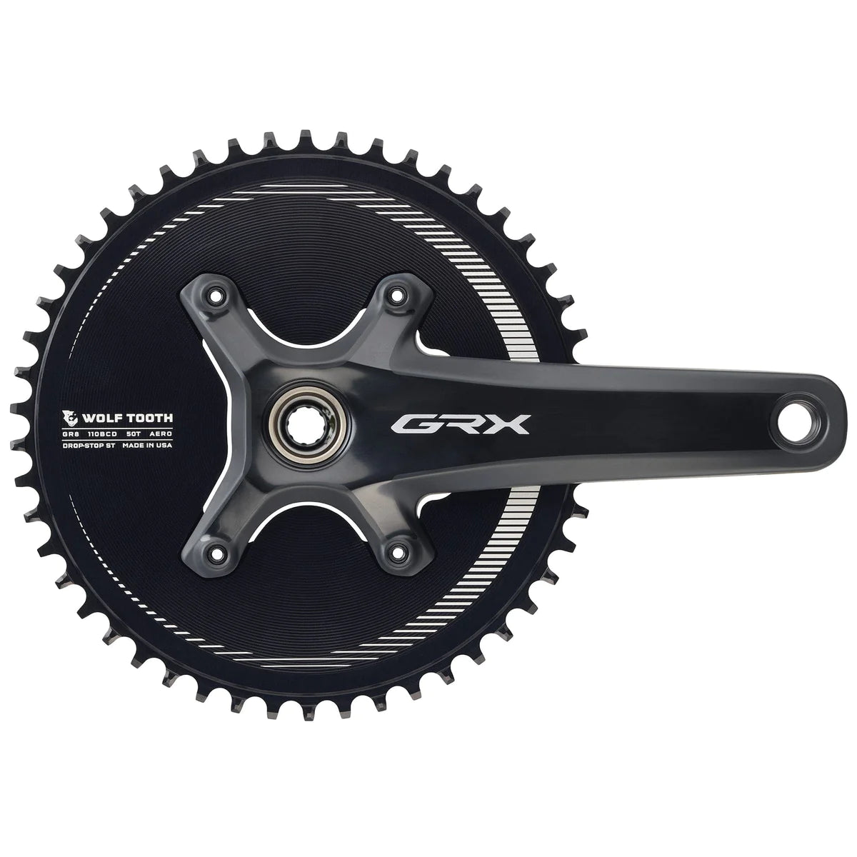 Wolf Tooth Components Aero Chainring for Shimano GRX 12-Speed