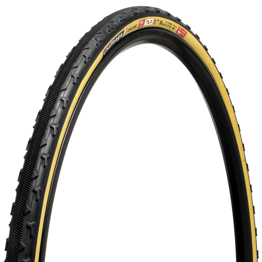 Challenge Chicane Pro Handmade Tubeless-Ready Pro HTLR Cyclocross Tire