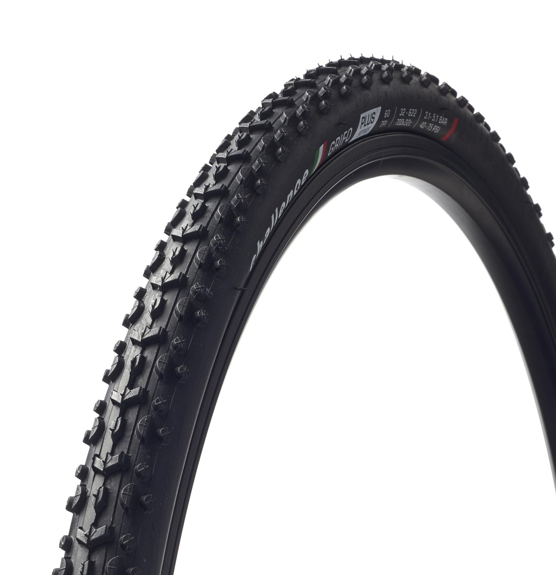 Challenge Grifo Pro Plus Cyclocross Clincher Tire, 700x32c, 60TPI - RideCX cyclocross store