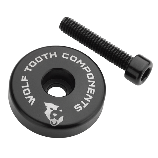 Wolf Tooth Components Ultralight Stem Cap with integrated spacer - RideCX cyclocross store