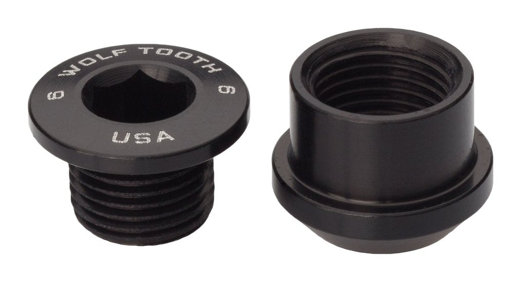 Wolf Tooth Components Chainring Bolts/Nuts for 1x drivetrains - RideCX cyclocross store