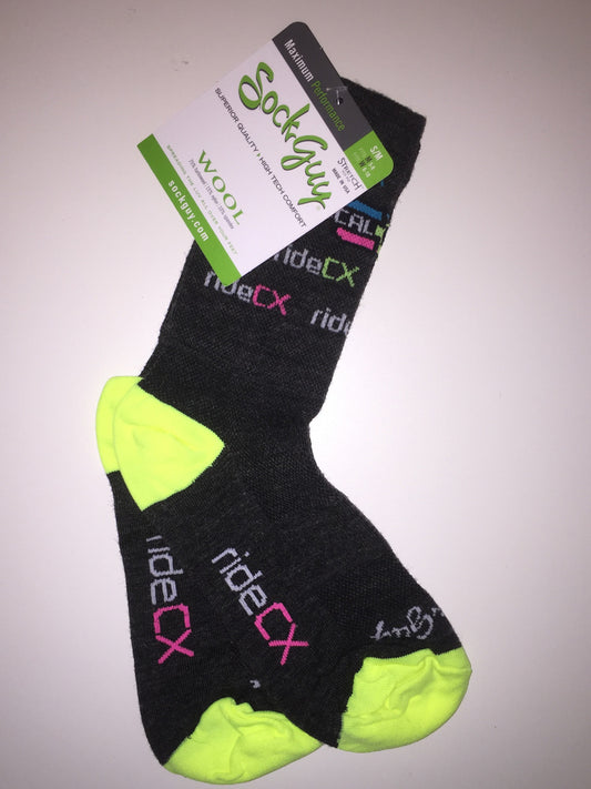 RideCX Wool Socks by Sock Guy - RideCX cyclocross store