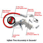 Prestacycle Prestaflator Pro Digital Inflator Compressor Tool - RideCX cyclocross store