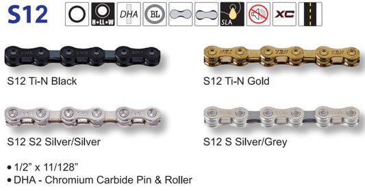 YBN S12 12 Speed Bicycle Chain