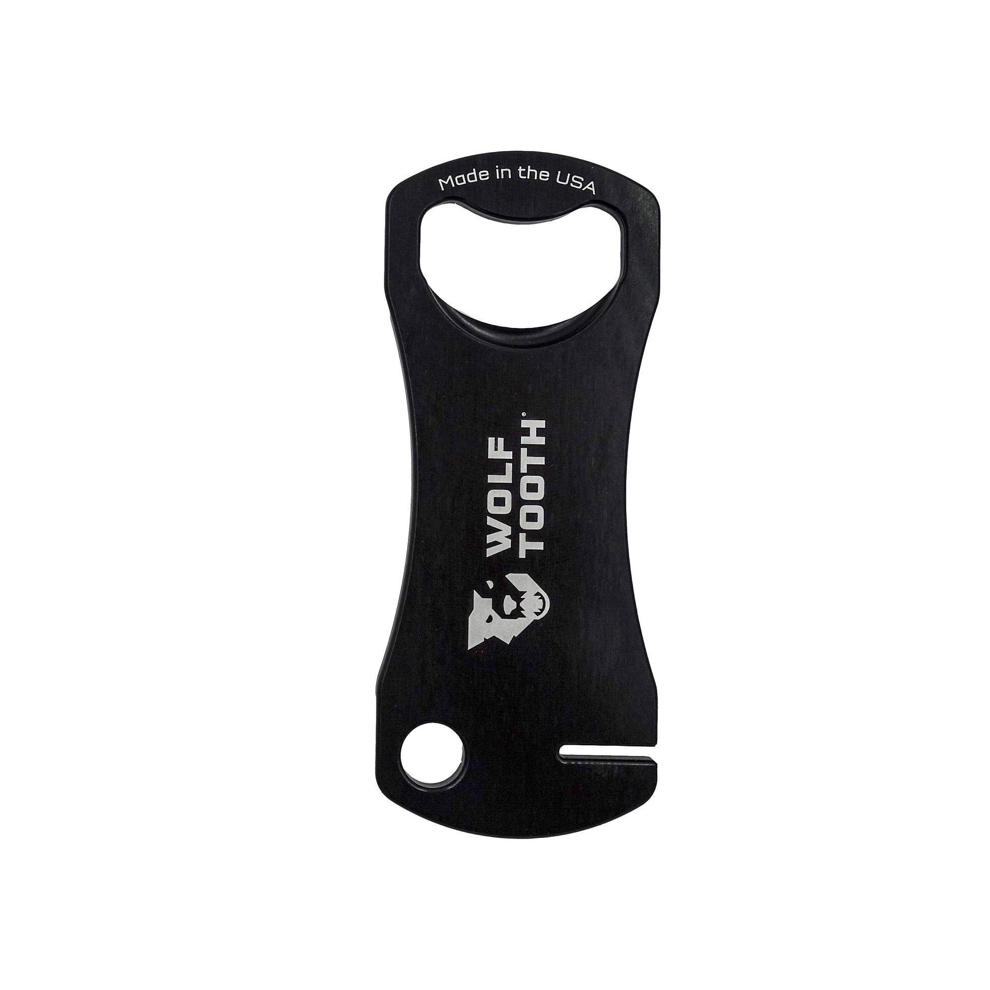 Wolf Tooth Components Bottle Opener with Rotor Truing Slot Tool - RideCX cyclocross store