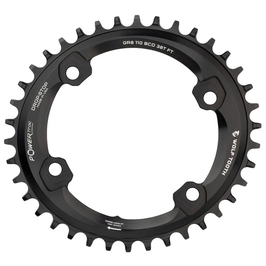 Wolf Tooth Elliptical 1x Chainring for Shimano GRX Cranksets - RideCX cyclocross store