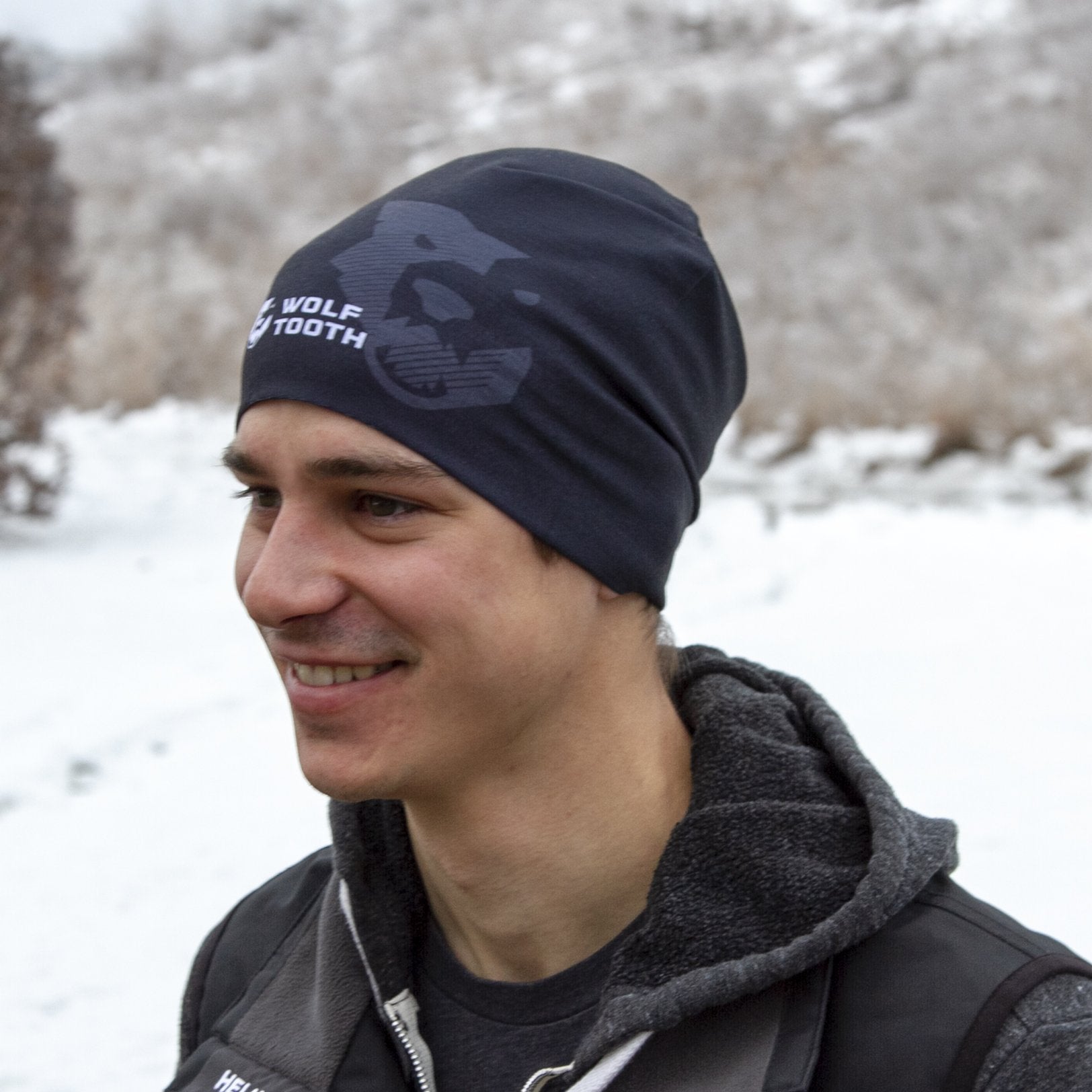 Wolf Tooth Logo Beanie by Pandana - RideCX cyclocross store