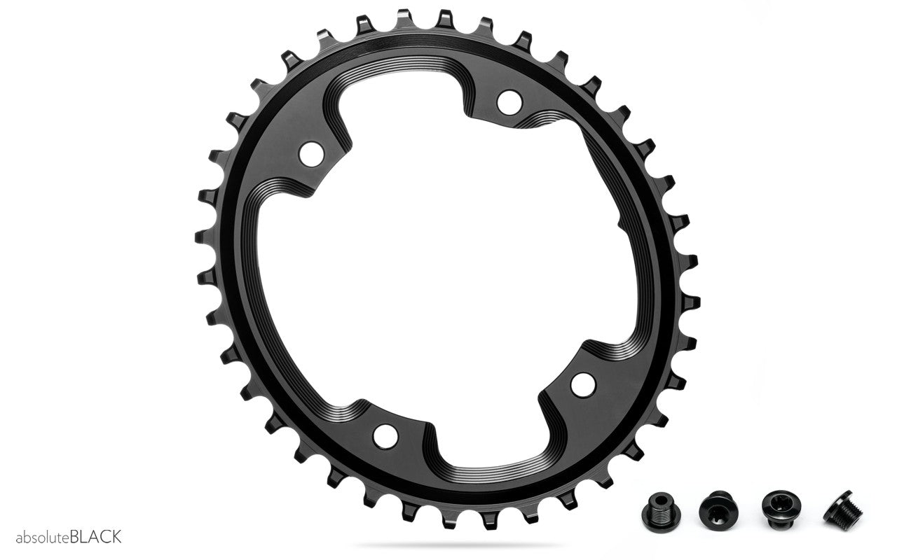 AbsoluteBLACK Oval Cyclocross 1x Chainring for Shimano Cranksets - RideCX cyclocross store