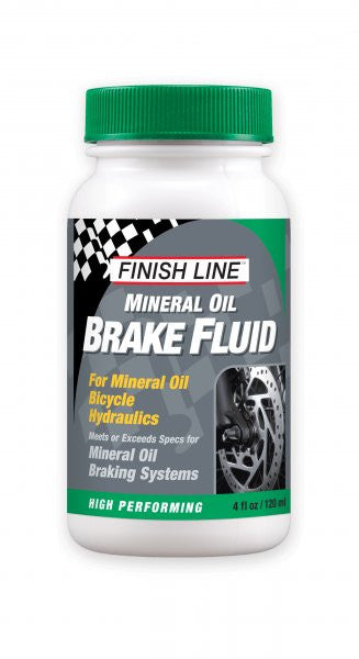 Finish Line Disc Brake Fluid, Mineral Oil, 40z - RideCX cyclocross store
