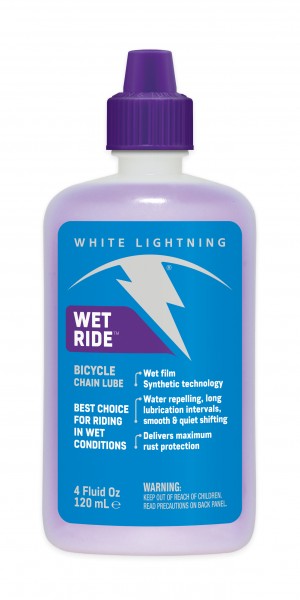 White Lightning Wet Ride 4oz Chain Lube - RideCX cyclocross store
