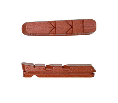 Kool-Stop Dura-Type brake pad insert - Salmon - RideCX cyclocross store